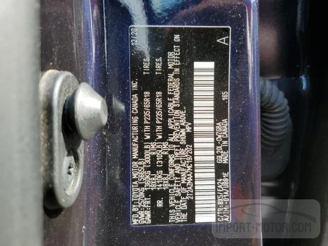 2021 Lexus Rx 350 Base VIN: 2T2AZMAA7MC197202 Lot: 62952833