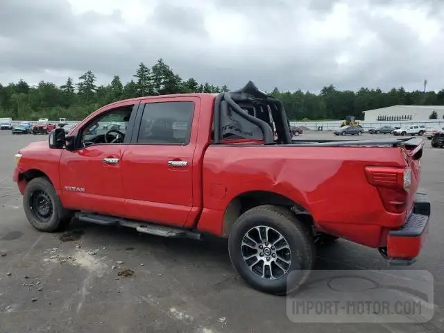 2021 Nissan Titan Sv VIN: 1N6AA1ED7MN530992 Lot: 64698193