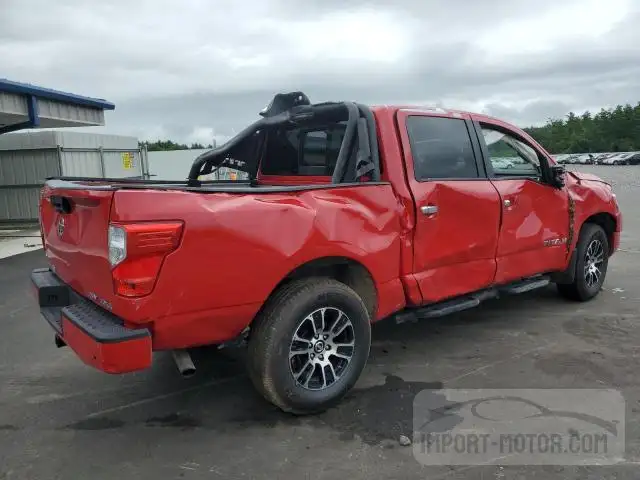 2021 Nissan Titan Sv VIN: 1N6AA1ED7MN530992 Lot: 64698193