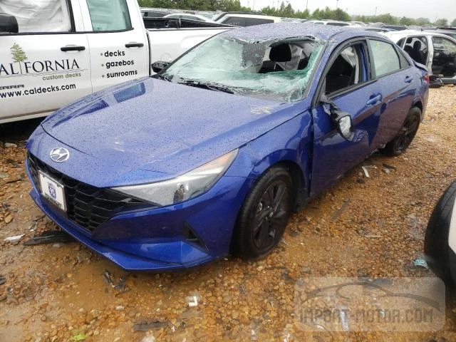 2022 Hyundai Elantra Sel VIN: 5NPLS4AG5NH081873 Lot: 71916362