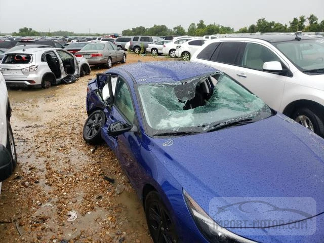 2022 Hyundai Elantra Sel VIN: 5NPLS4AG5NH081873 Lot: 71916362