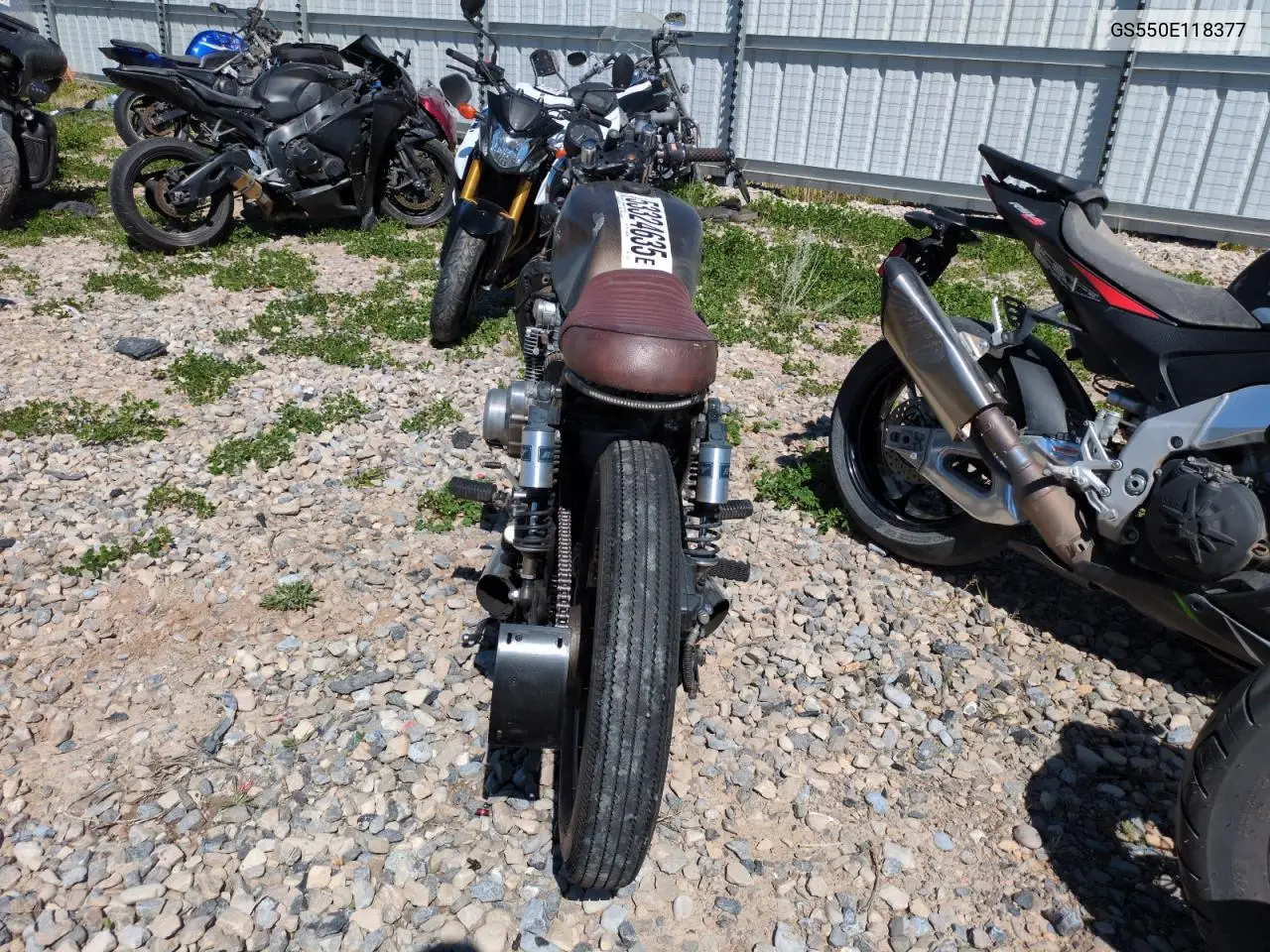 1979 Suzuki Gs550 E VIN: GS550E118377 Lot: 53324635