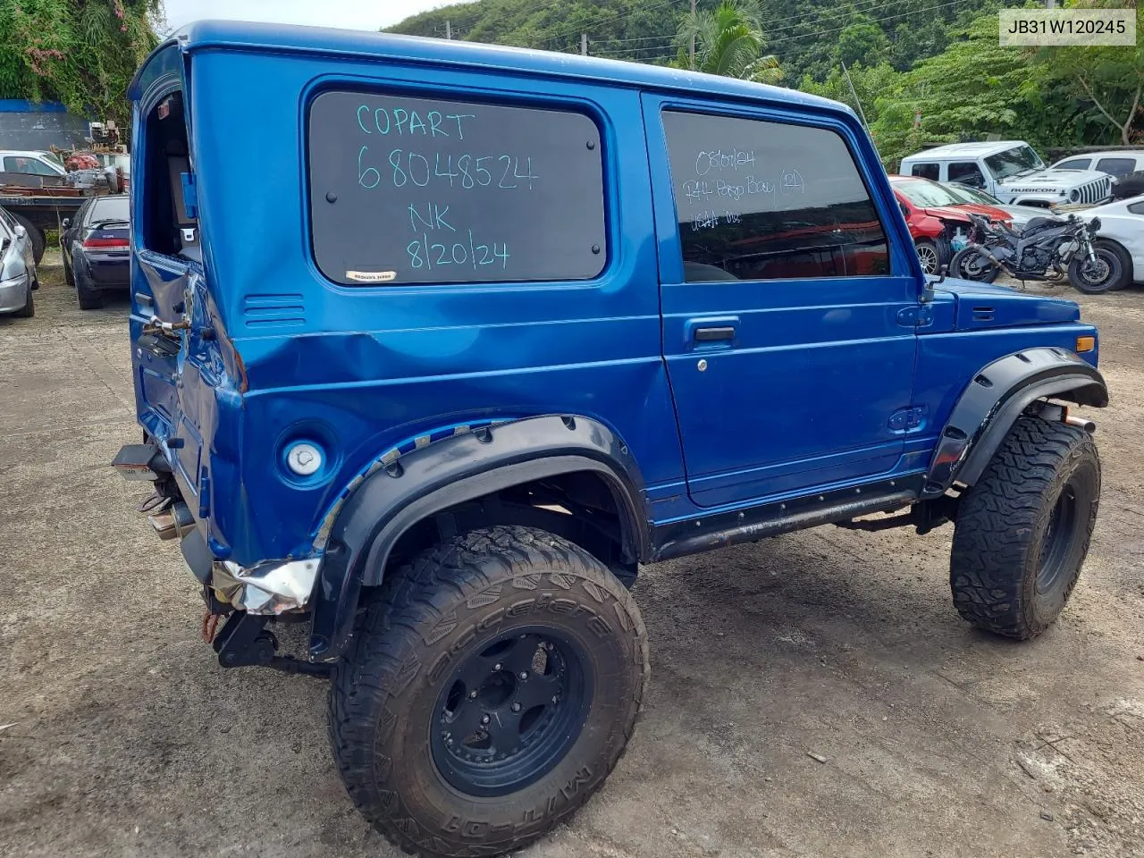 1996 Suzuki Jimny VIN: JB31W120245 Lot: 68048524
