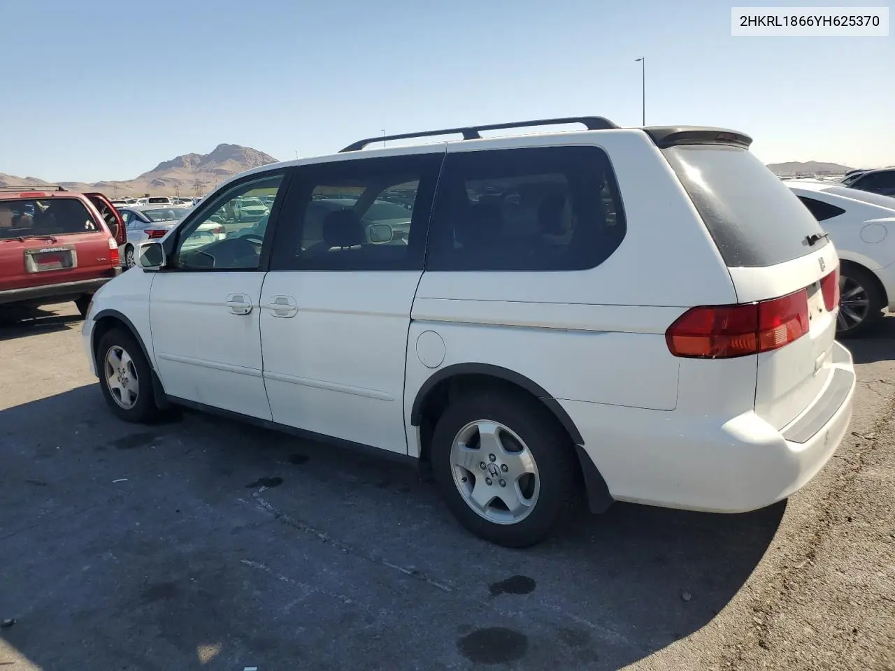 2000 Honda Odyssey Ex VIN: 2HKRL1866YH625370 Lot: 60981315
