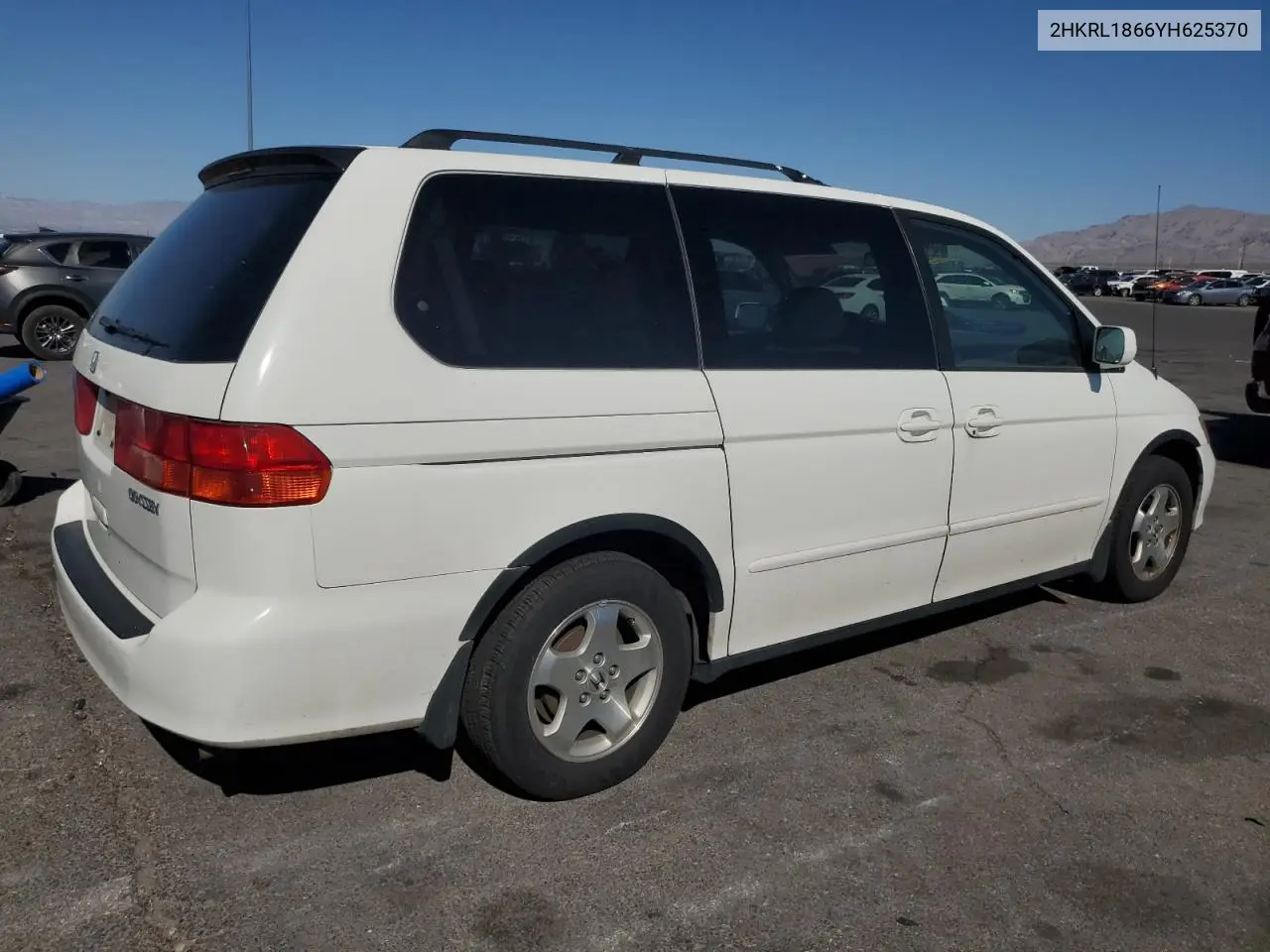 2000 Honda Odyssey Ex VIN: 2HKRL1866YH625370 Lot: 60981315