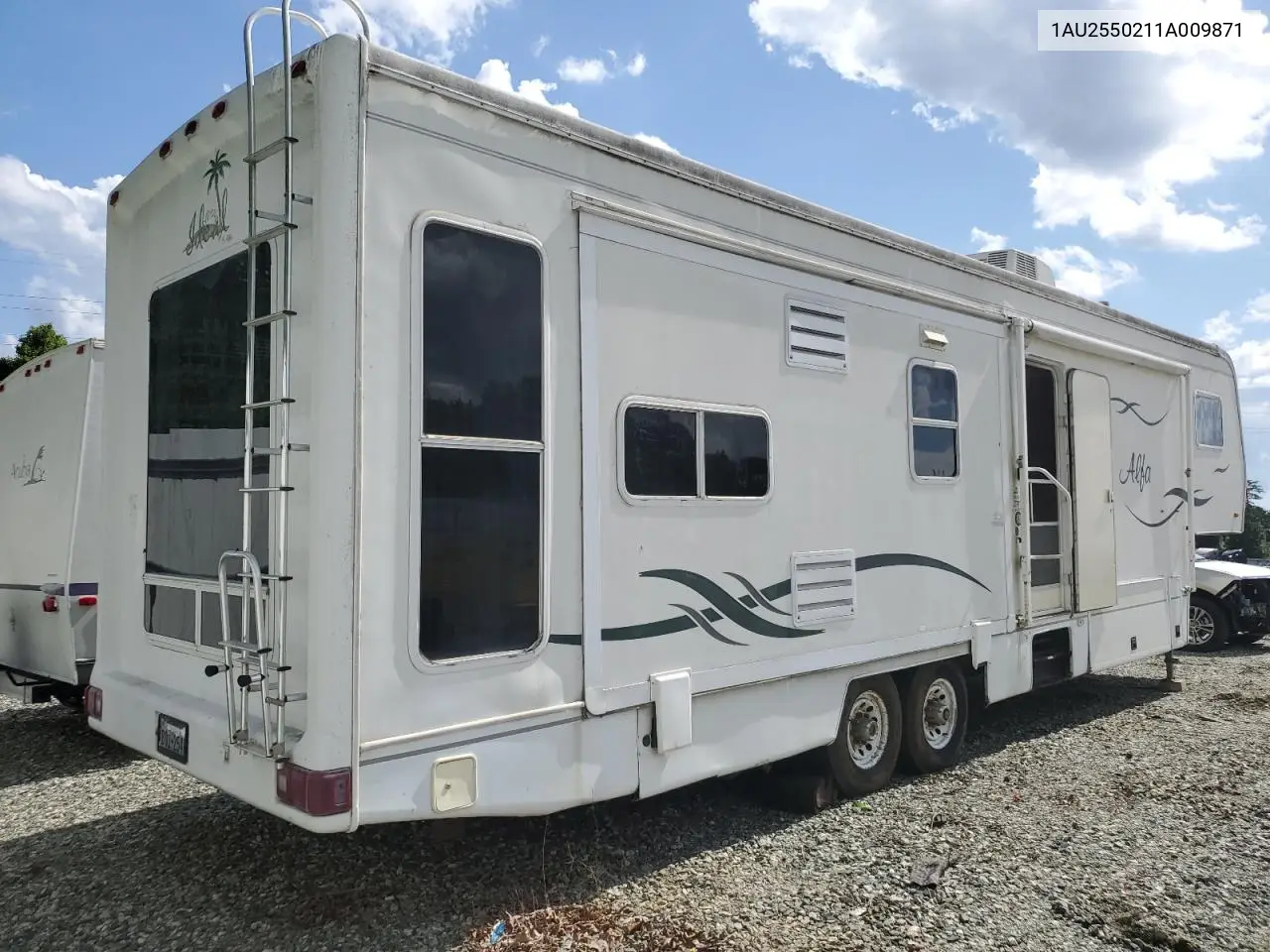 2001 Alfa Romeo Rv VIN: 1AU2550211A009871 Lot: 61629965