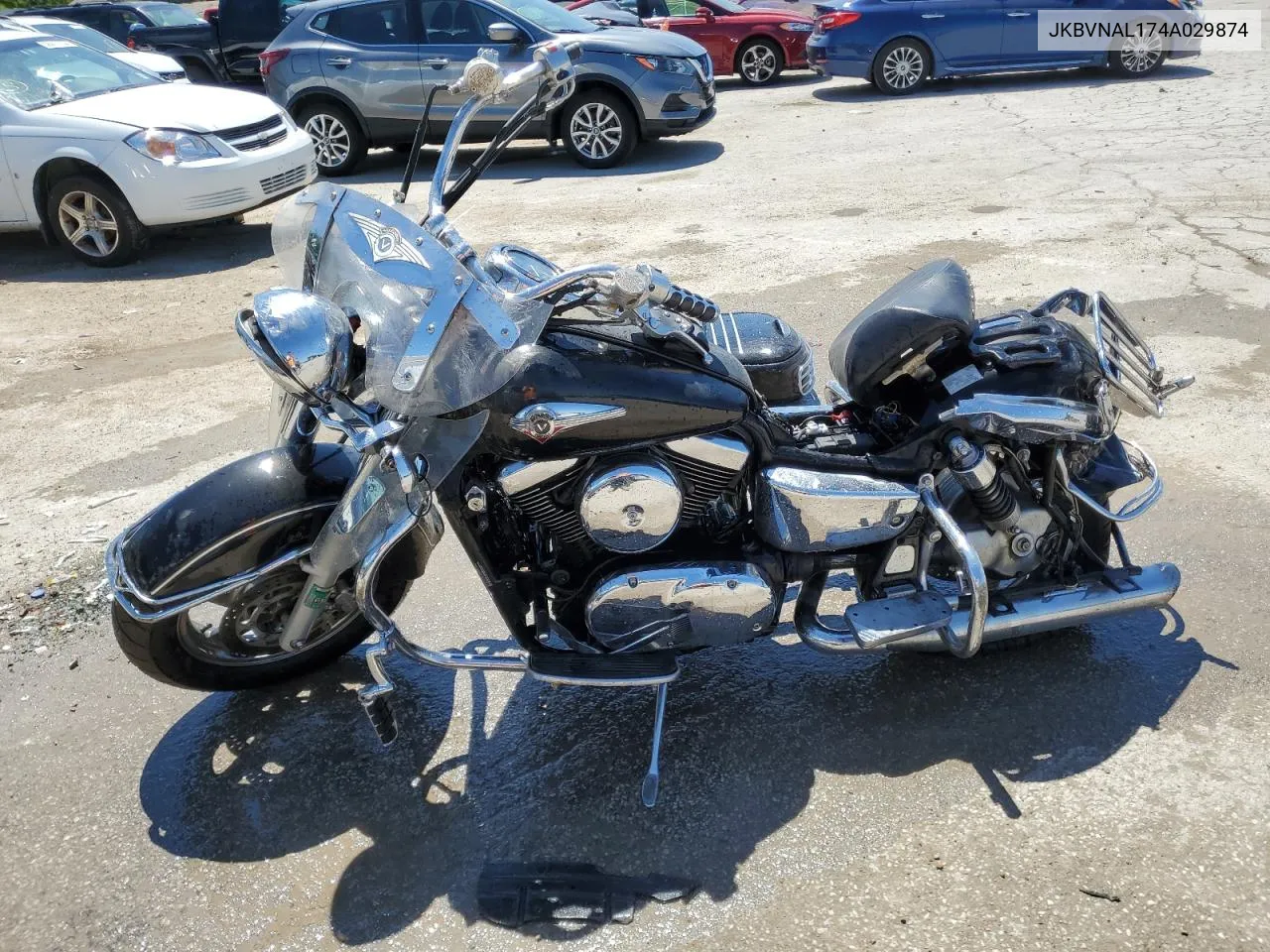 2004 Kawasaki Vn1500 L VIN: JKBVNAL174A029874 Lot: 58068734