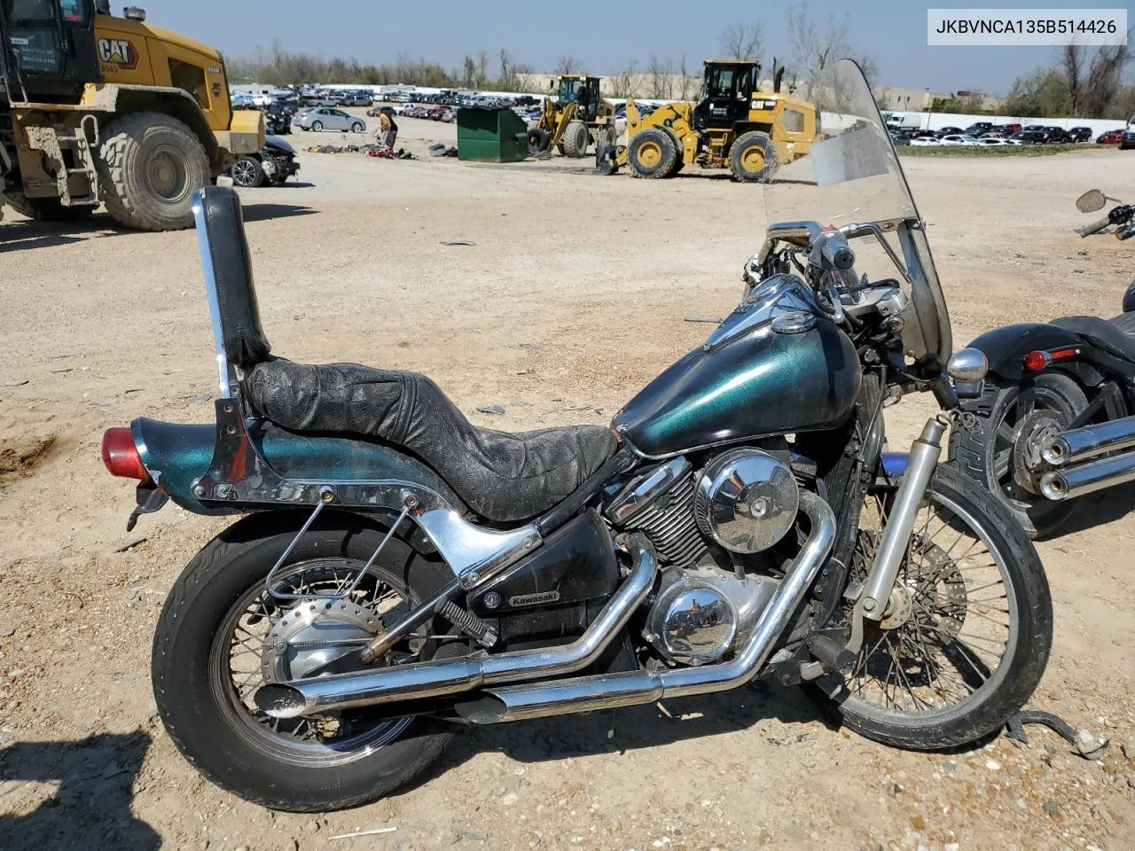 2005 Kawasaki Vn800 VIN: JKBVNCA135B514426 Lot: 47876374
