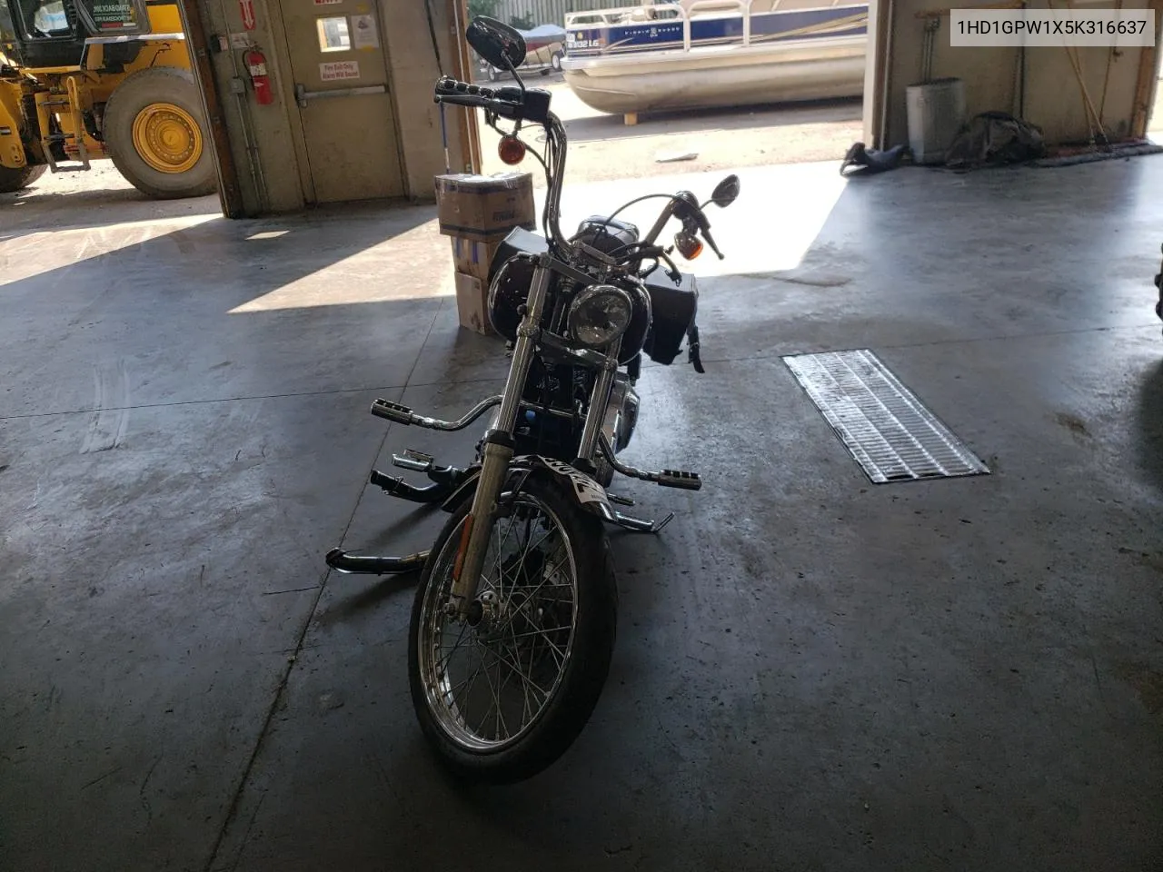 2005 Harley-Davidson Fxdwgi VIN: 1HD1GPW1X5K316637 Lot: 70406884