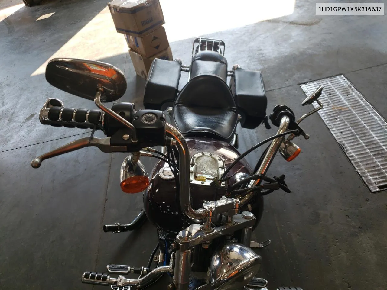 2005 Harley-Davidson Fxdwgi VIN: 1HD1GPW1X5K316637 Lot: 70406884