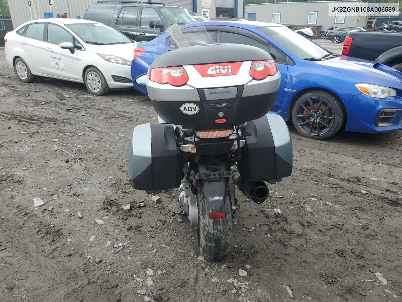 2008 Kawasaki Zg1400 B VIN: JKBZGNB108A006589 Lot: 67927544