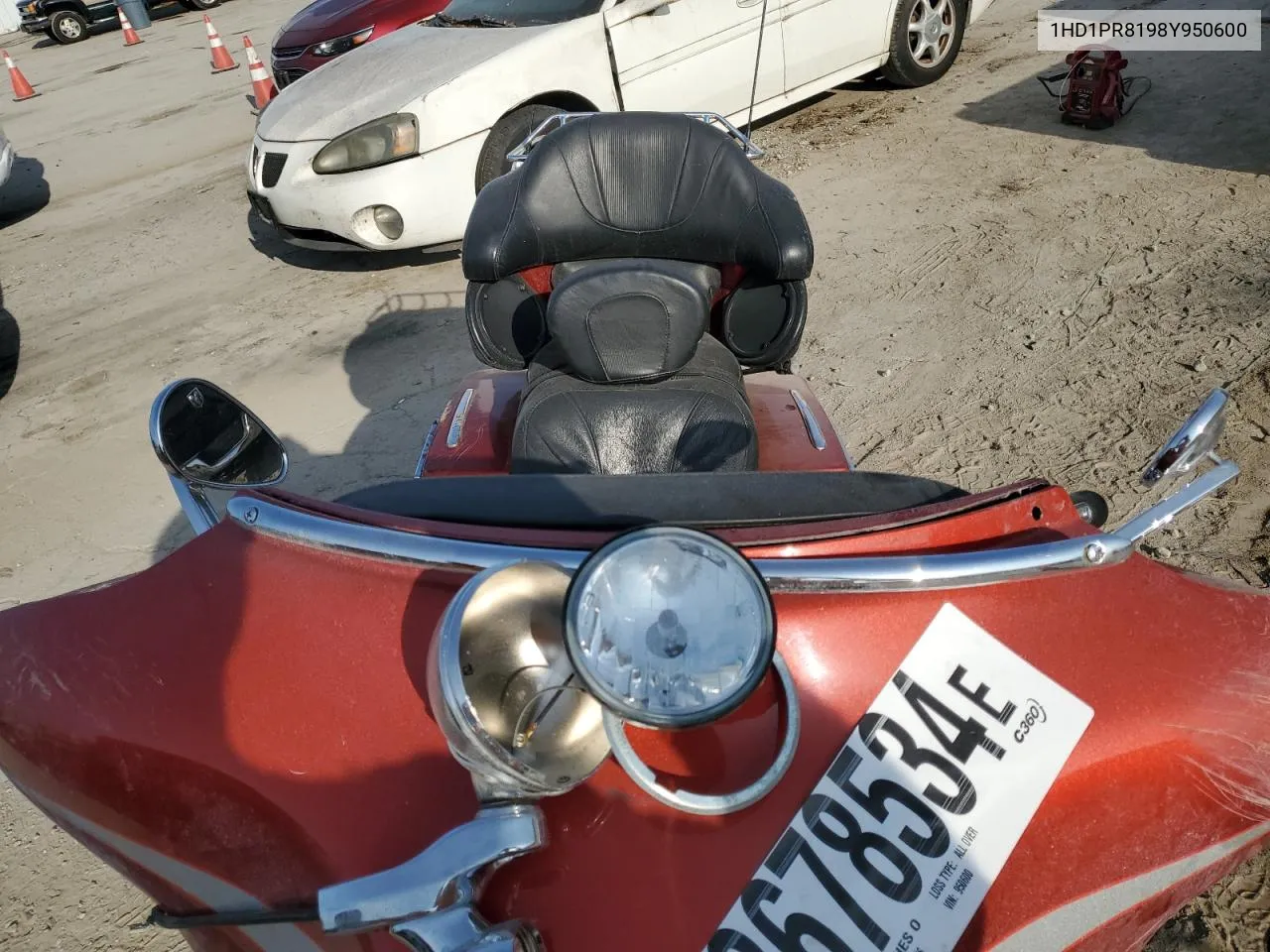 2008 Harley-Davidson Flhtcuse3 VIN: 1HD1PR8198Y950600 Lot: 68678534