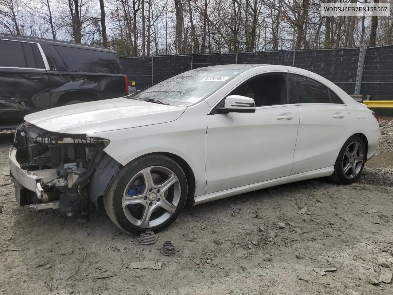 2014 Mercedes-Benz Cla 250 VIN: WDDSJ4EB7EN158567 Lot: 50833905