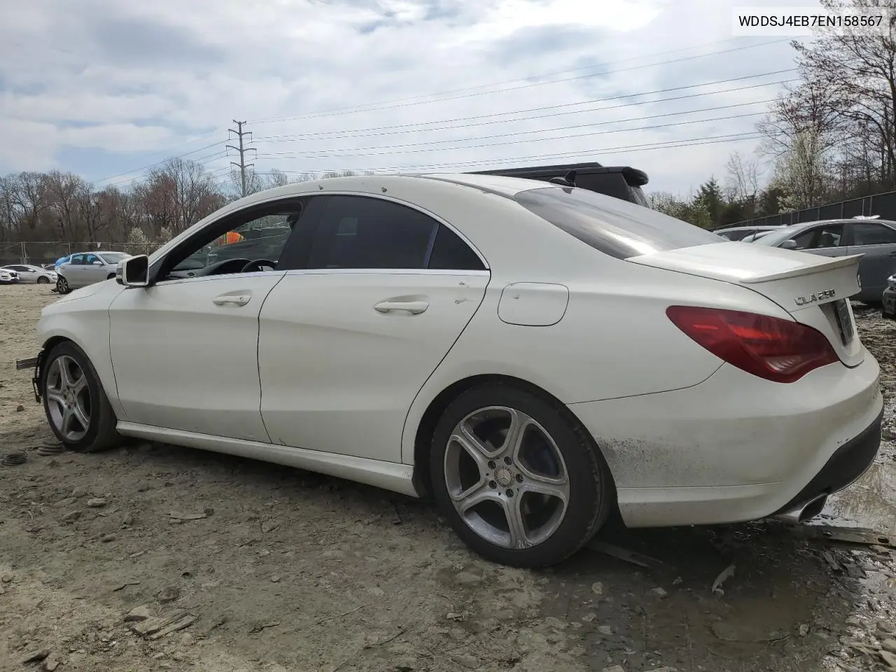 2014 Mercedes-Benz Cla 250 VIN: WDDSJ4EB7EN158567 Lot: 50833905