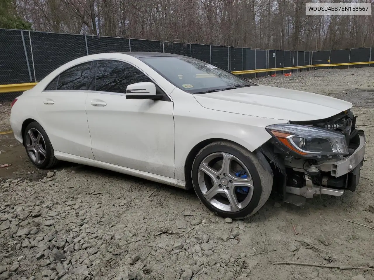 2014 Mercedes-Benz Cla 250 VIN: WDDSJ4EB7EN158567 Lot: 50833905