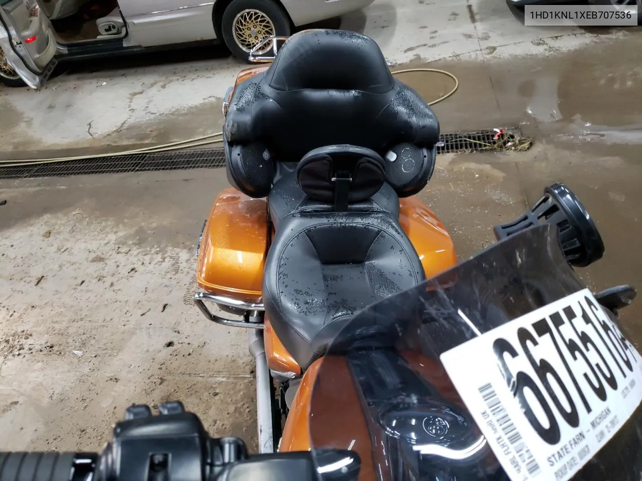 2014 Harley-Davidson Flhtk Shrine Ultra Limited VIN: 1HD1KNL1XEB707536 Lot: 66755164