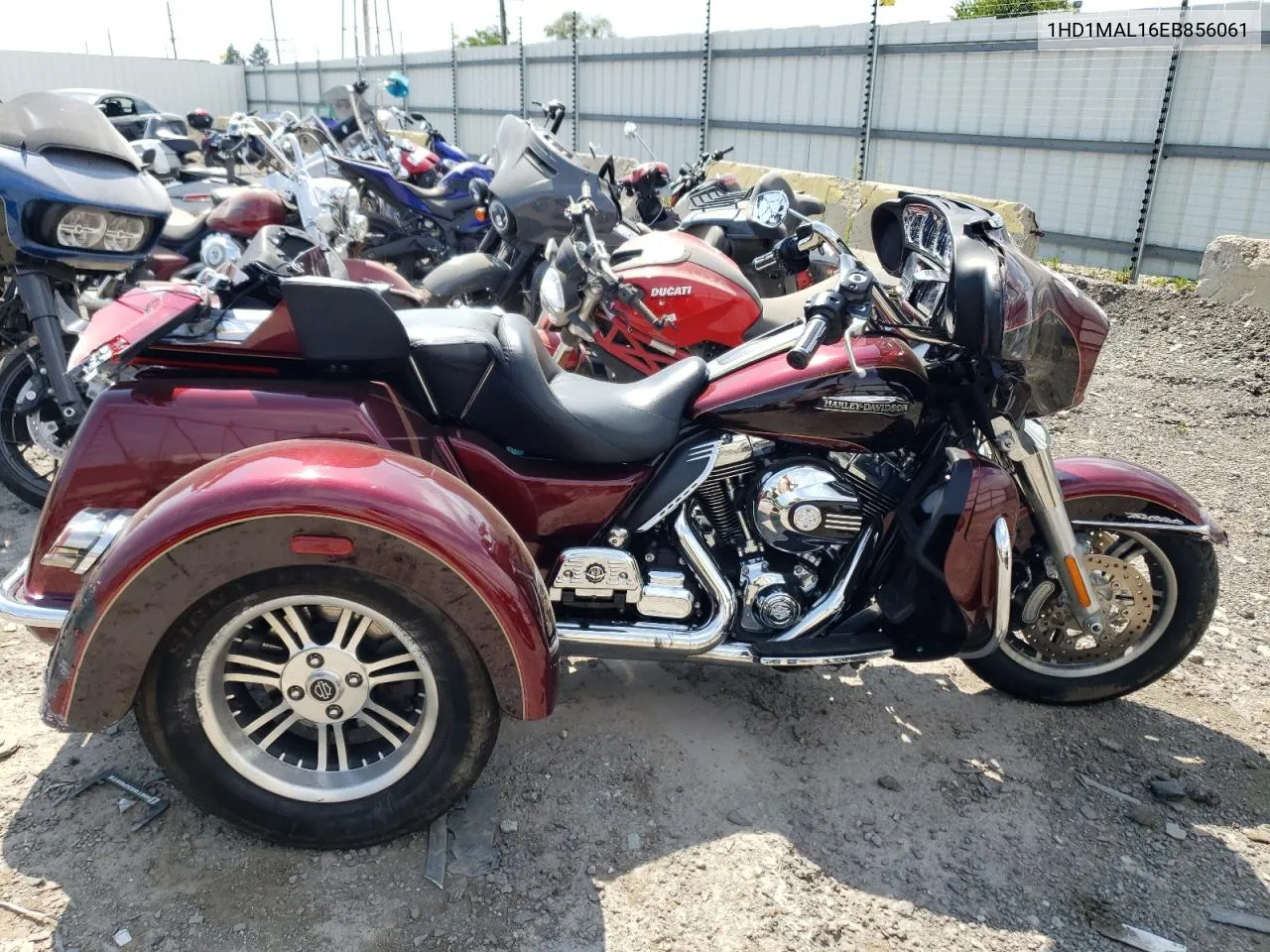 2014 Harley-Davidson Flhtcutg Tri Glide Ultra VIN: 1HD1MAL16EB856061 Lot: 69005084