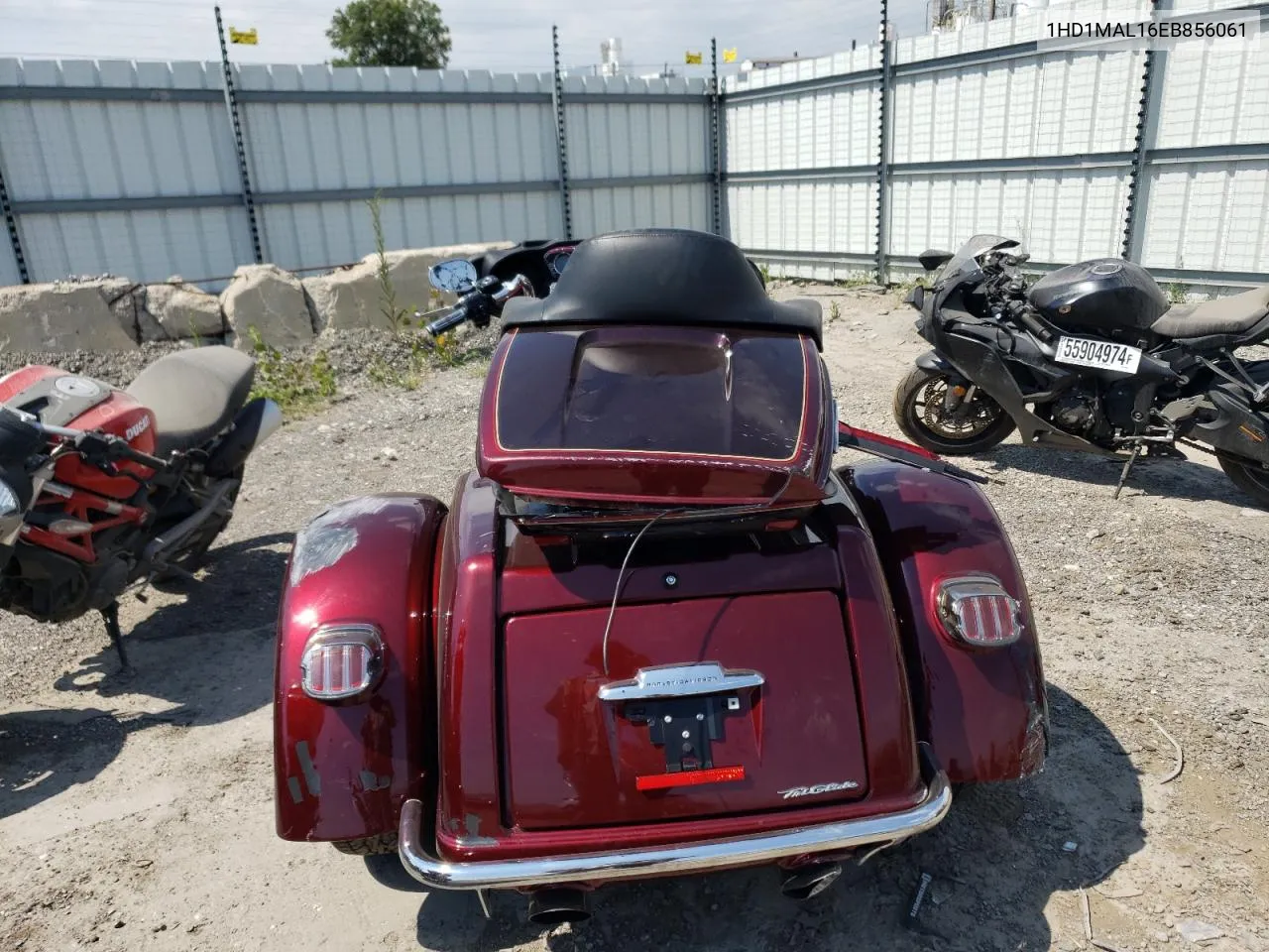 2014 Harley-Davidson Flhtcutg Tri Glide Ultra VIN: 1HD1MAL16EB856061 Lot: 69005084