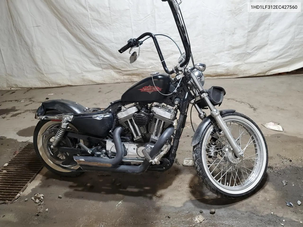 2014 Harley-Davidson Xl1200 V VIN: 1HD1LF312EC427560 Lot: 71996694
