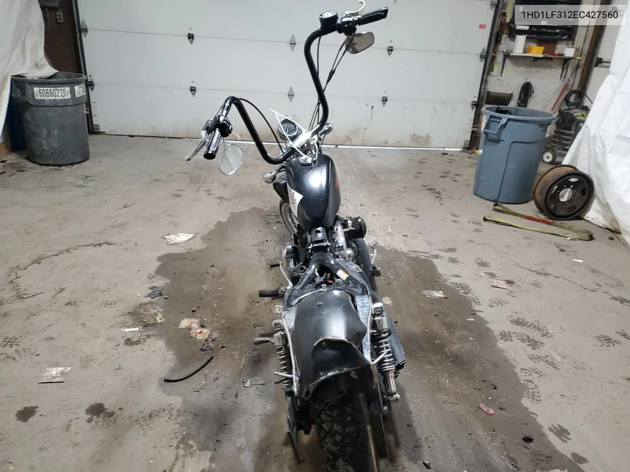 2014 Harley-Davidson Xl1200 V VIN: 1HD1LF312EC427560 Lot: 71996694