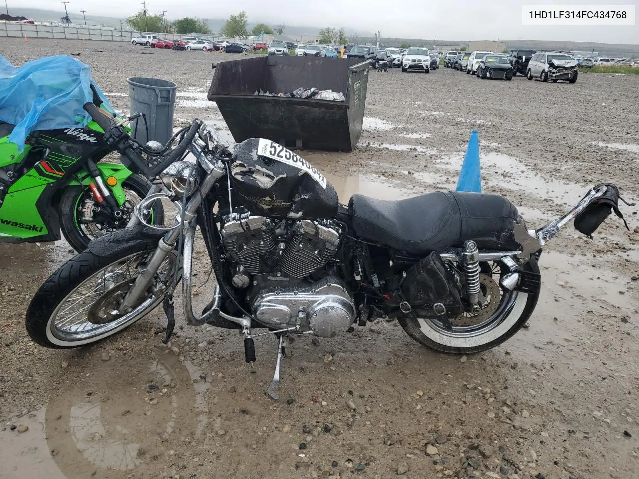 2015 Harley-Davidson Xl1200 V VIN: 1HD1LF314FC434768 Lot: 52584084