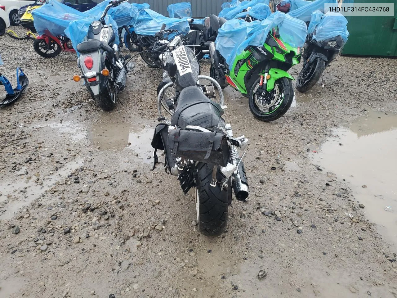 2015 Harley-Davidson Xl1200 V VIN: 1HD1LF314FC434768 Lot: 52584084
