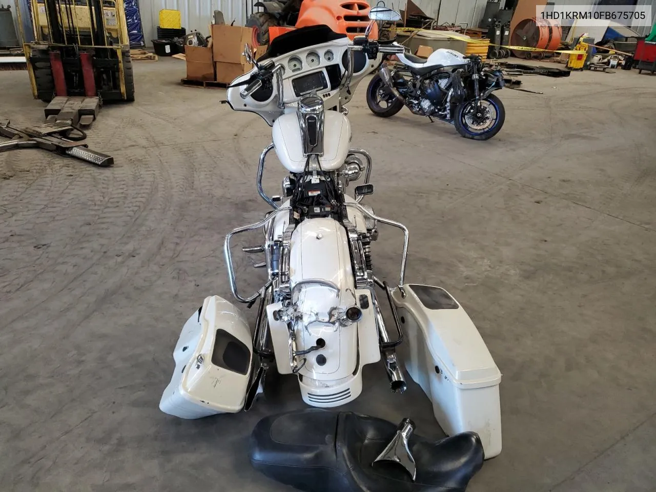 2015 Harley-Davidson Flhxs Street Glide Special VIN: 1HD1KRM10FB675705 Lot: 70487104