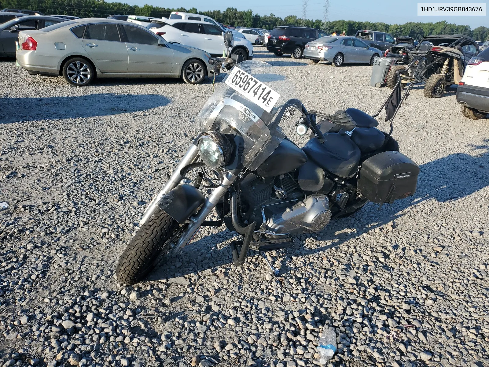 2016 Harley-Davidson Fls Softail Slim VIN: 1HD1JRV39GB043676 Lot: 65967414