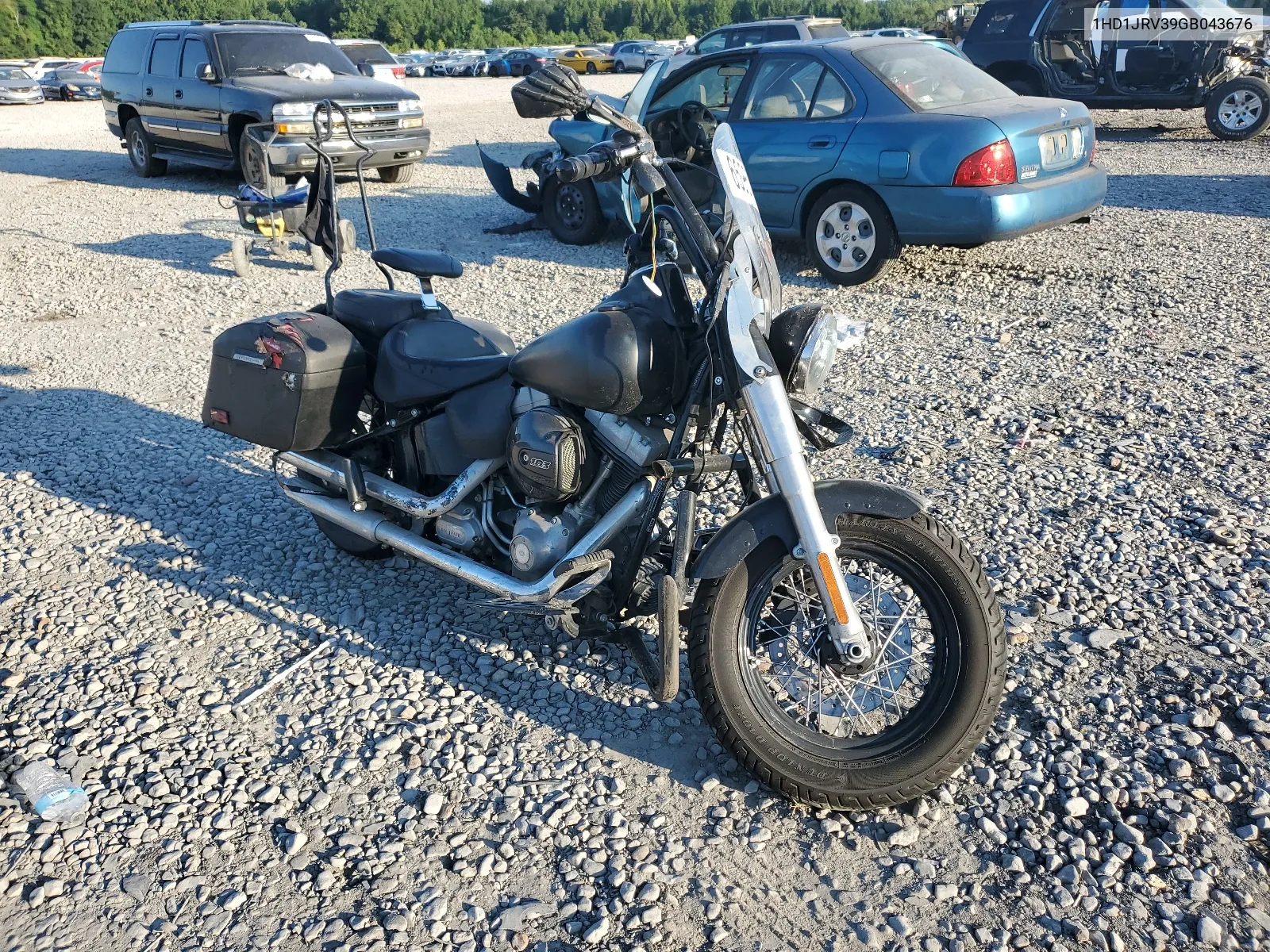 2016 Harley-Davidson Fls Softail Slim VIN: 1HD1JRV39GB043676 Lot: 65967414