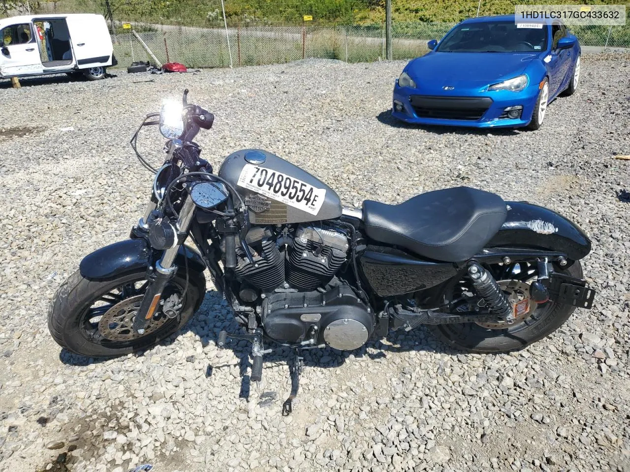 2016 Harley-Davidson Xl1200 Forty-Eight VIN: 1HD1LC317GC433632 Lot: 70489554