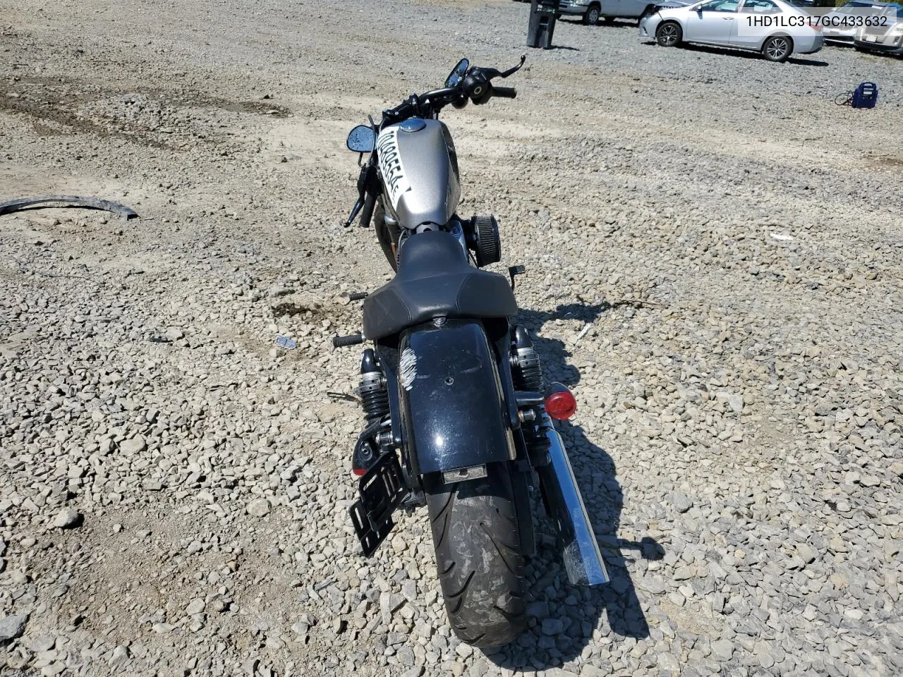 2016 Harley-Davidson Xl1200 Forty-Eight VIN: 1HD1LC317GC433632 Lot: 70489554