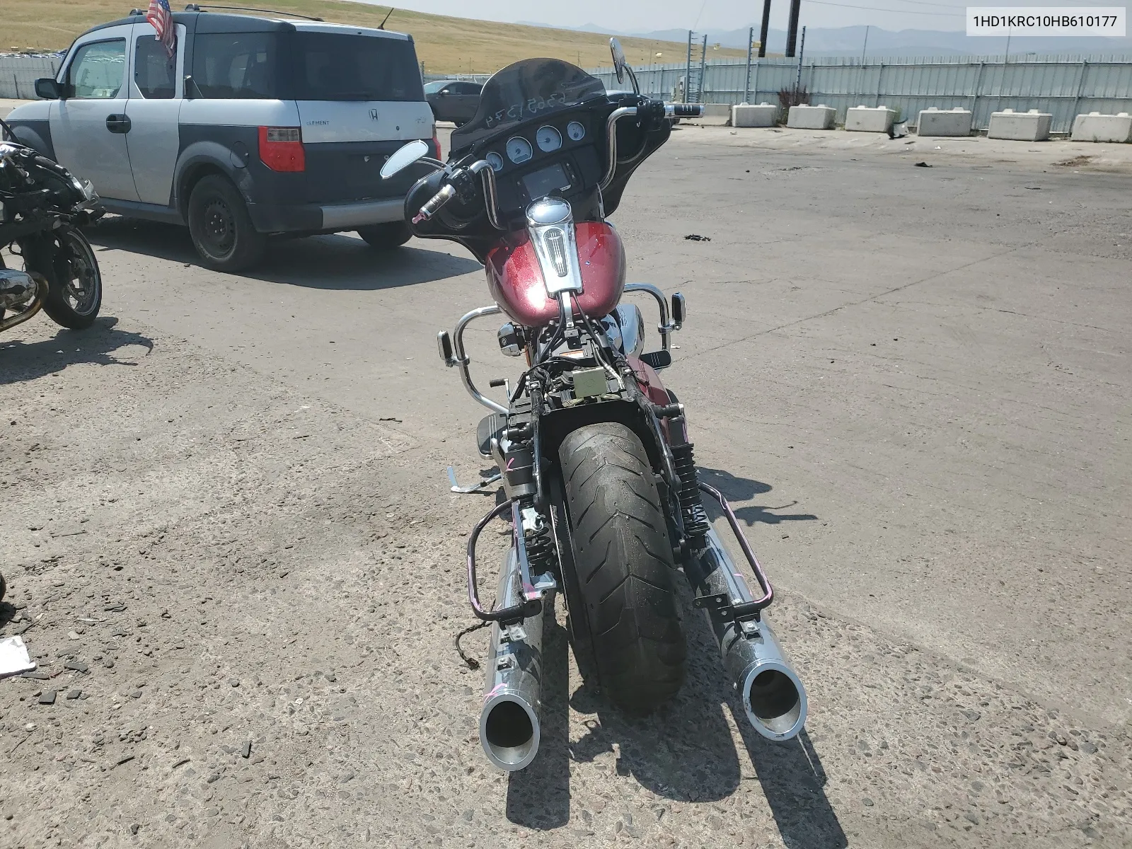 2017 Harley-Davidson Flhxs Street Glide Special VIN: 1HD1KRC10HB610177 Lot: 63651374