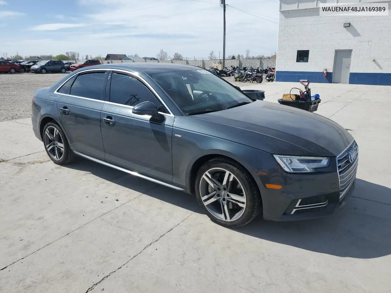 2018 Audi A4 Premium Plus VIN: WAUENAF48JA169389 Lot: 50750545