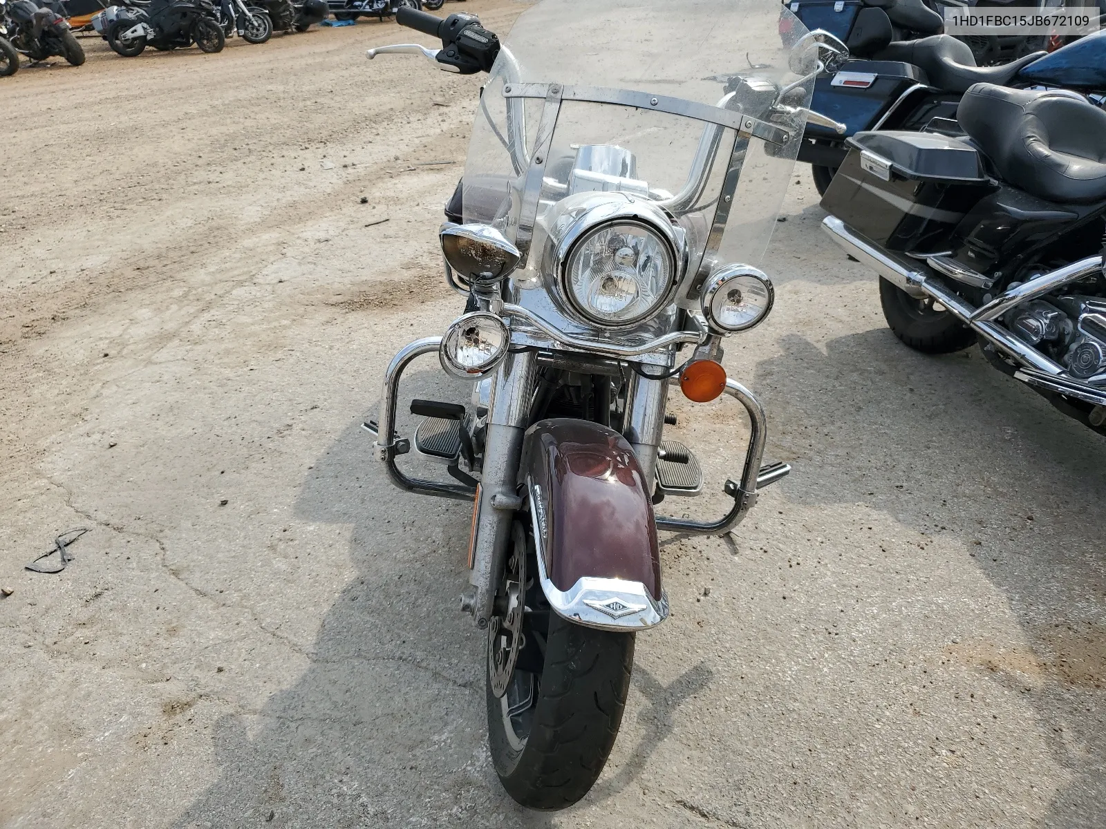 2018 Harley-Davidson Flhr Road King VIN: 1HD1FBC15JB672109 Lot: 66863544