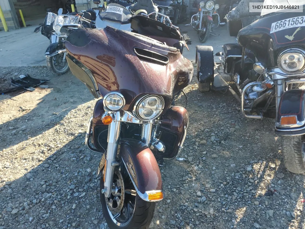 2018 Harley-Davidson Flhtk Ultra Limited VIN: 1HD1KED19JB646821 Lot: 72265754