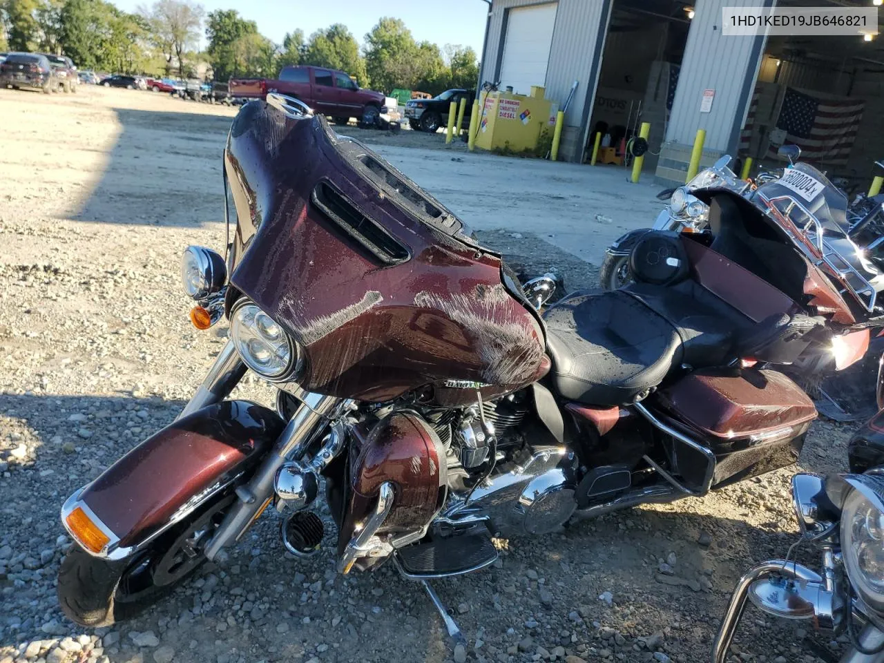 2018 Harley-Davidson Flhtk Ultra Limited VIN: 1HD1KED19JB646821 Lot: 72265754
