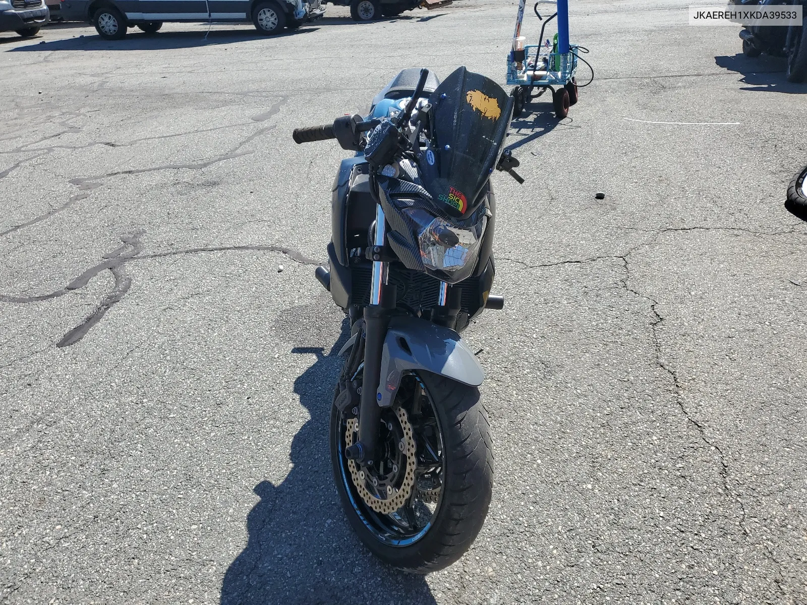 2019 Kawasaki Er650 H VIN: JKAEREH1XKDA39533 Lot: 55534414