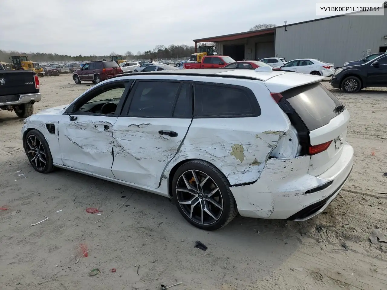 2020 Volvo V60 T8 Polestar Engineered VIN: YV1BK0EP1L1387854 Lot: 47289615