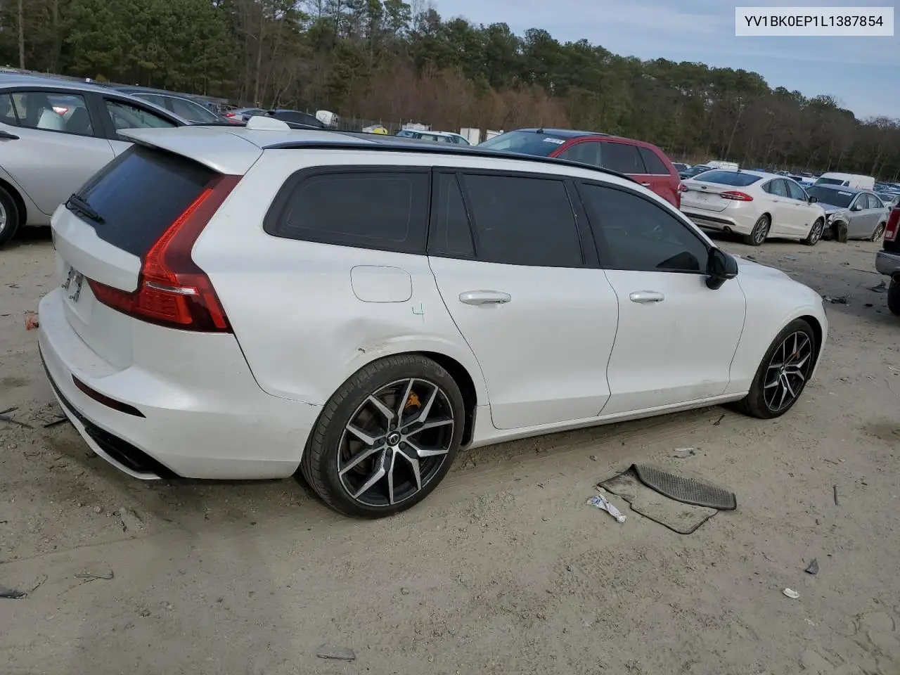 2020 Volvo V60 T8 Polestar Engineered VIN: YV1BK0EP1L1387854 Lot: 47289615
