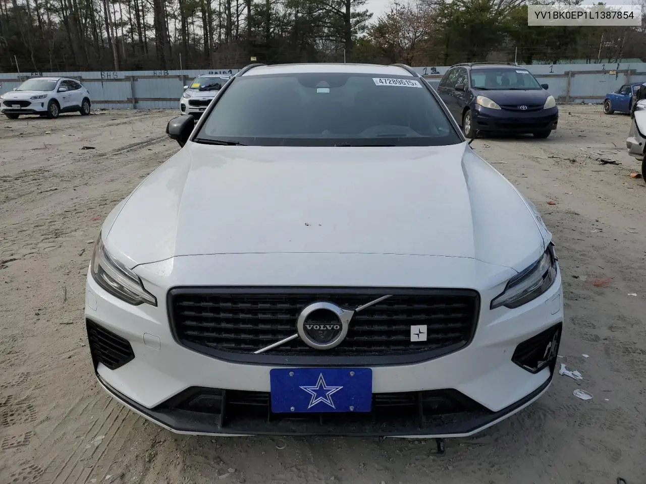 2020 Volvo V60 T8 Polestar Engineered VIN: YV1BK0EP1L1387854 Lot: 47289615