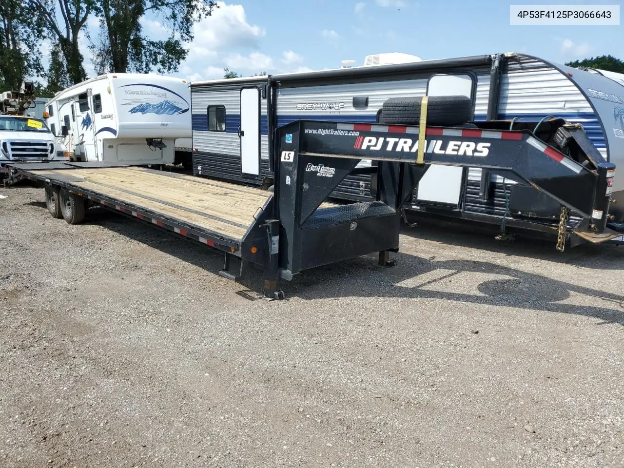 2023 Pj Gooseneck 3F412 Equipment Trailer VIN: 4P53F4125P3066643 Lot: 59166775
