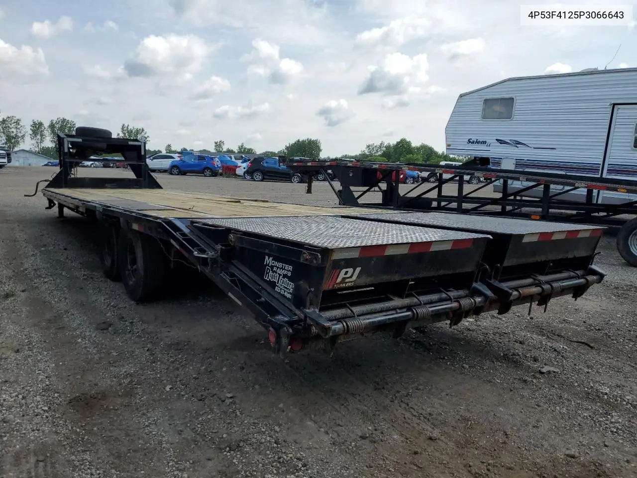 2023 Pj Gooseneck 3F412 Equipment Trailer VIN: 4P53F4125P3066643 Lot: 59166775