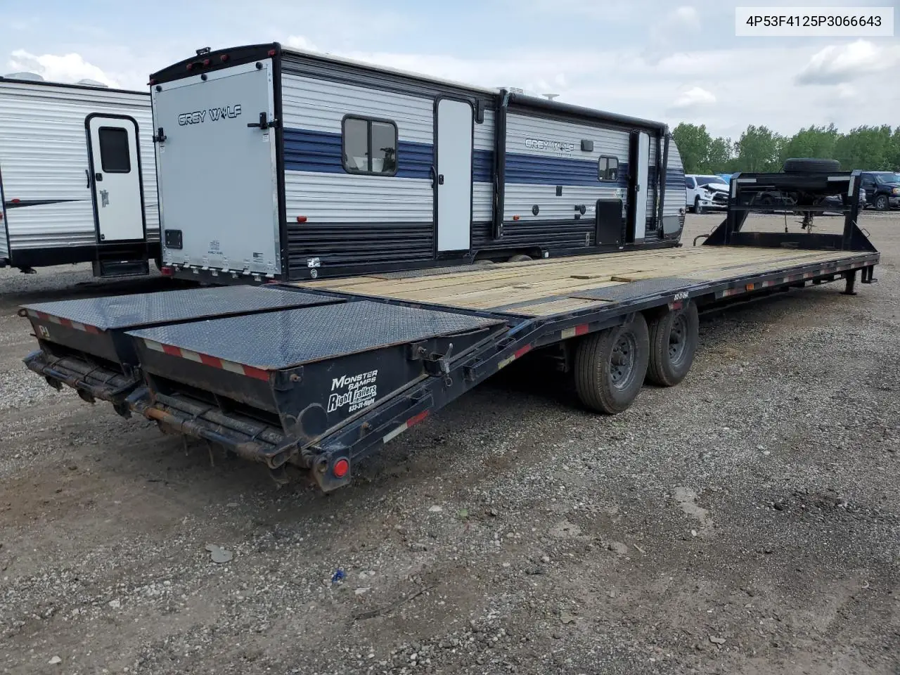2023 Pj Gooseneck 3F412 Equipment Trailer VIN: 4P53F4125P3066643 Lot: 59166775