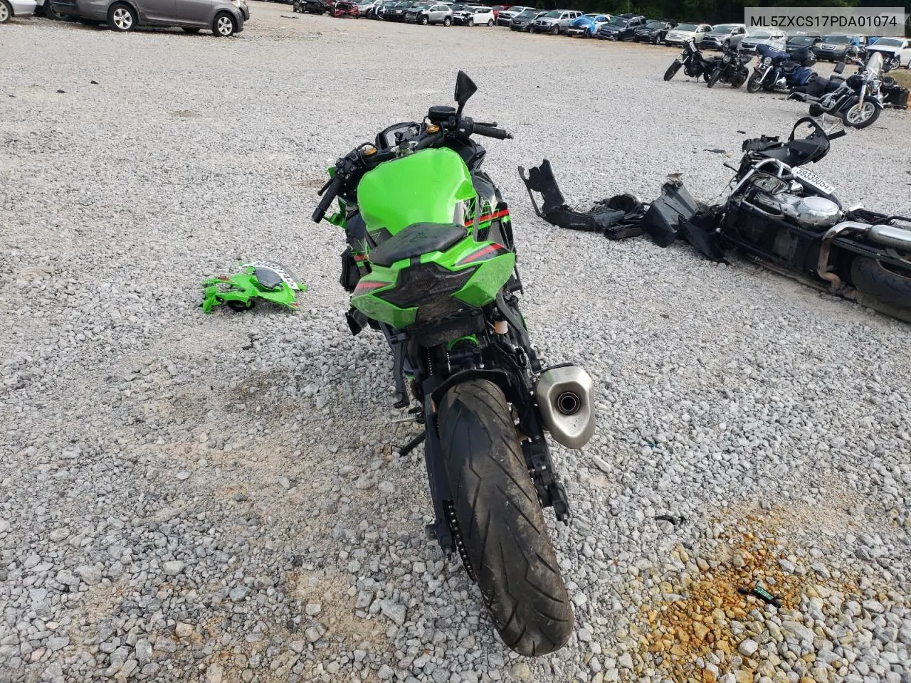 2023 Kawasaki Zx400 S VIN: ML5ZXCS17PDA01074 Lot: 60482744