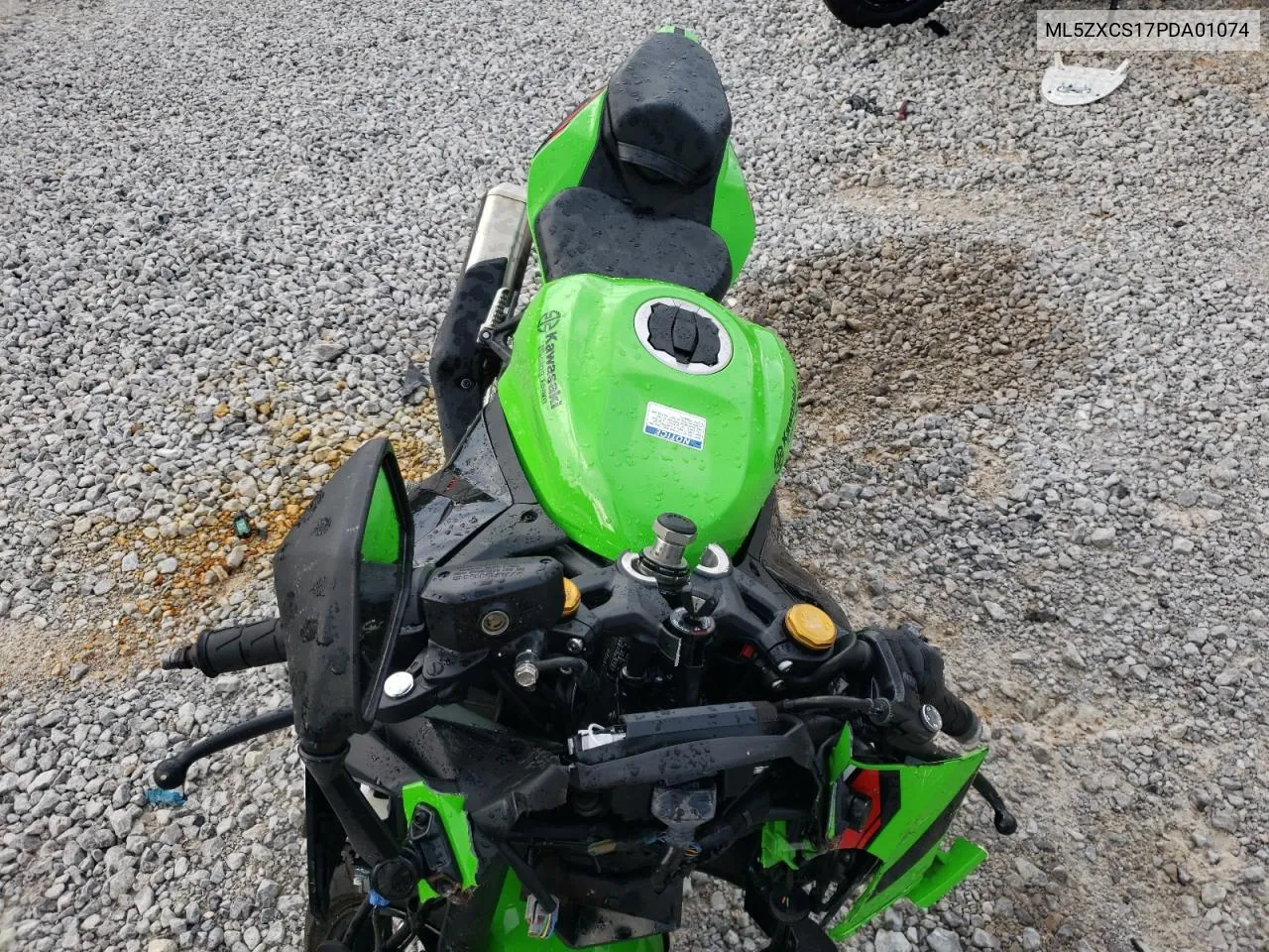 2023 Kawasaki Zx400 S VIN: ML5ZXCS17PDA01074 Lot: 60482744