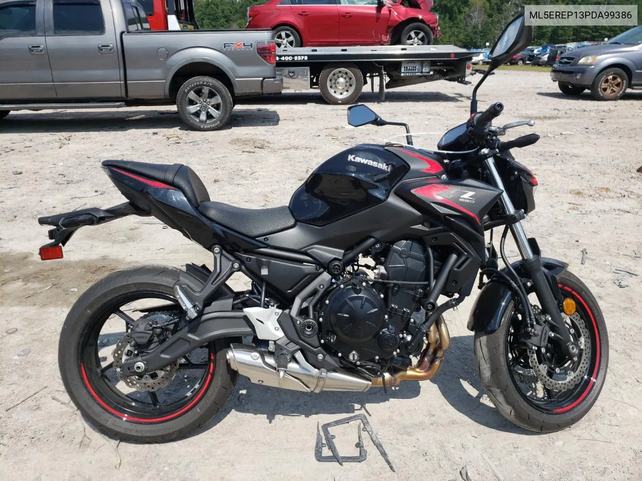 2023 Kawasaki Er650 P VIN: ML5EREP13PDA99386 Lot: 67342324