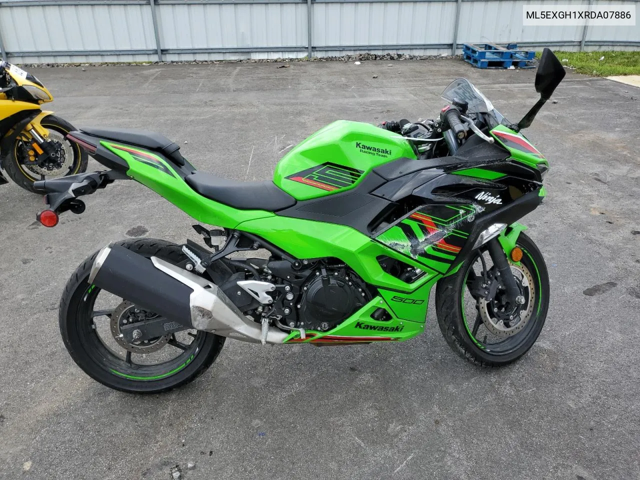 2024 Kawasaki Ex500 H VIN: ML5EXGH1XRDA07886 Lot: 63960354