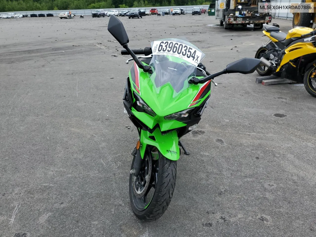 2024 Kawasaki Ex500 H VIN: ML5EXGH1XRDA07886 Lot: 63960354