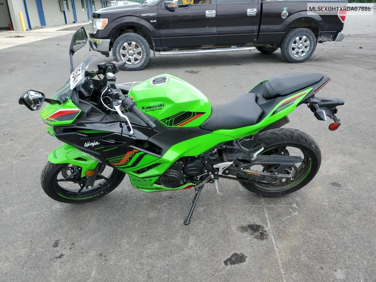 2024 Kawasaki Ex500 H VIN: ML5EXGH1XRDA07886 Lot: 63960354