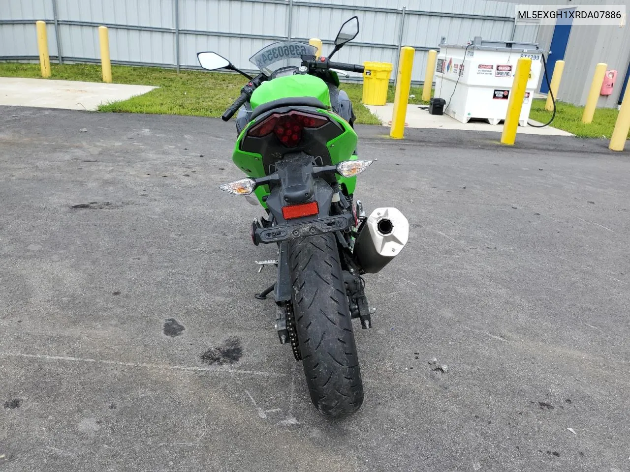 2024 Kawasaki Ex500 H VIN: ML5EXGH1XRDA07886 Lot: 63960354